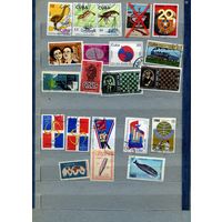 КУБА, СБОРНЫЙ ЛОТ   гашен,  20м  по 15 коп шт