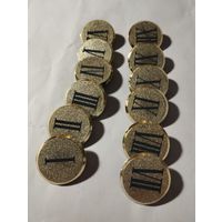 Цифры для часов.