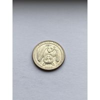 25 центов 2020 г., Национальный парк Американского Самоа, Американское Самоа, США