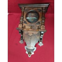 С рубля без мц. корпус для настенных часов номер 2. 72х42х19см. диам 17см.