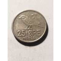 Норвегия 25 оре 1973