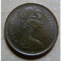 1/2 новых пенни 1977 Великобритания
