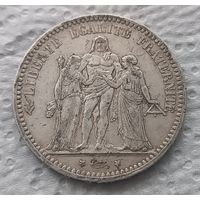 Франция 5 франков 1873