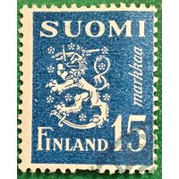 Финляндия 13 сентября 1948. Герб страны