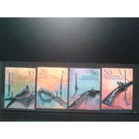 Македония, 2004. Культурное наследие. Оружие, полная серия. Mi-4,0 евро гаш.