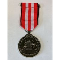 Медаль сил обороны (Австралия) - иностранная награда реплика