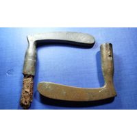 Ручки дверные латунь комплект.