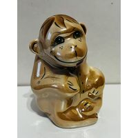Редкая!  Фарфоровая статуэтка "Обезьяна" ДФЗ  АУКЦИОН не с рубля без МПЦ.