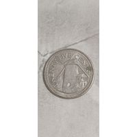 Барбадос 25 цент 2003