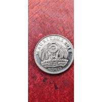 Маврикий 5 рупе 2012