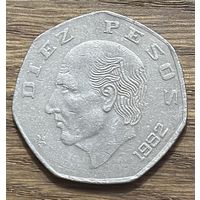 10 Песо Мексика 1982г.