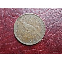 1 пенни Новая Зеландия 1951 г.