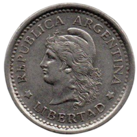 Республика Аргентина. 1 песо 1959