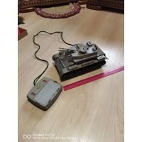 Электро механическая игрушка на пульте управления СССР зенитная самоходка самая привлекательная цена трёхдневный аукцион