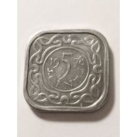 Суринам 5 центов 1978