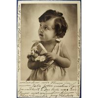 Детская фотооткрытка. Германия. 1937 г.