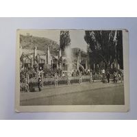 Галерея Нарзана. Кисловодск. Чистая. Почтовая карточка 1920е - 1930е годы.Общий вид.
