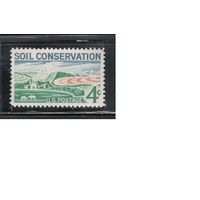 США-1959, (Мих.758),  ** , Экология, Вода(одиночка)