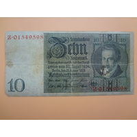 Германия. 10 марок 1929 г.