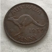 Австралия 1 пенни 1939 Георг VI