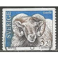 Швеция. Домашние животные. Баран. 1994г. Mi#1806.