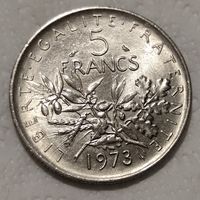 Франция 5 франков, 1973 (14-1-1)