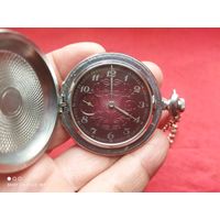 Карманные часы Молния, механика, СССР, полностью рабочие,Отличные,с шатленом, без Минимальной цены