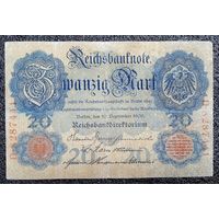 20 марок Германия 1909 г. (редкий год)