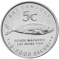 Намибия 5 центов, 2000 FAO UNC