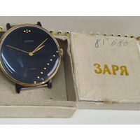 Часы "Sekonda" (Заря)+ фирменная коробочка,крупные,СССР,КОЛЬЦО Au