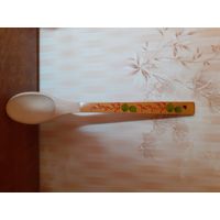 Ложка дерево  роспись  лак  новая