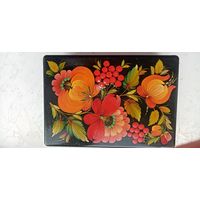 Шкатулка ссср 1974г. 19на14.см.пластик.