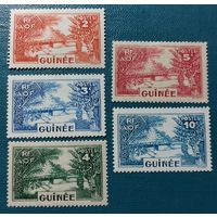 Гвинея 1938 Местные виды