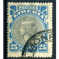 Либерия - 1906г. - фольклор, 25 с - 1 марка - гашёная [Mi 99]. #4-W1-123-A-1