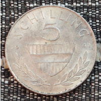 Австрия 5 шиллингов 1961 года. Серебро. Предложи свою цену или обмен!