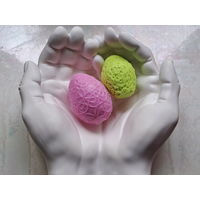 Ладони, новые, ручная работа из гипса в форме рук Адама для интерьера+ ароматное мыло