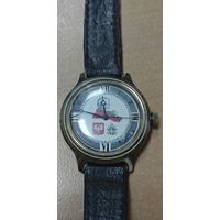 Часы Восток 2409А Папа Римский Иоанн Павел II, механические. На ходу. Не частые