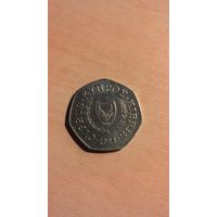 Кипр, 50 центов 1998.