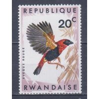 [1360] Руанда 1967. Фауна.Птицы.20с. MNH