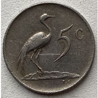 ЮАР 5 центов 1977 г.