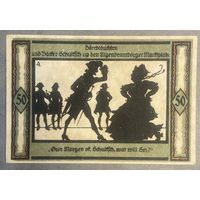 Нотгельд 50 пфеннигов 1921 год. Нойштрелиц,. Веймарская республика