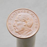 Мексика 10 сентаво 1959