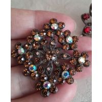 Винтажная брошь. Австрия.