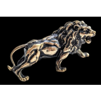 Статуэтка миниатюра Лев Бронза