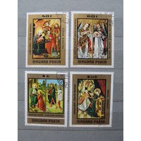 Продажа коллекции с 1 рубля! Искусство на почтовых марках мира.