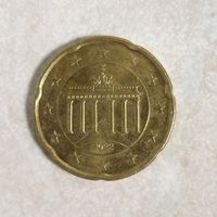 20 евроцентов 2022 Германия.