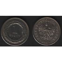 Польша y282 1 злотый 1994 год (mw) (_alb2
