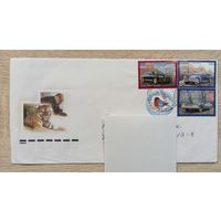 ПОДПИСАННЫЙ КОНВЕРТ. РОССИЯ. ФАУНА. АВТОМОБИЛИ.