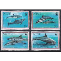1993 Ниуэ 822-825 WWF / Морская фауна 16,00 евро