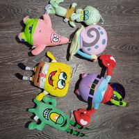 Губка Боб, мягкие игрушки